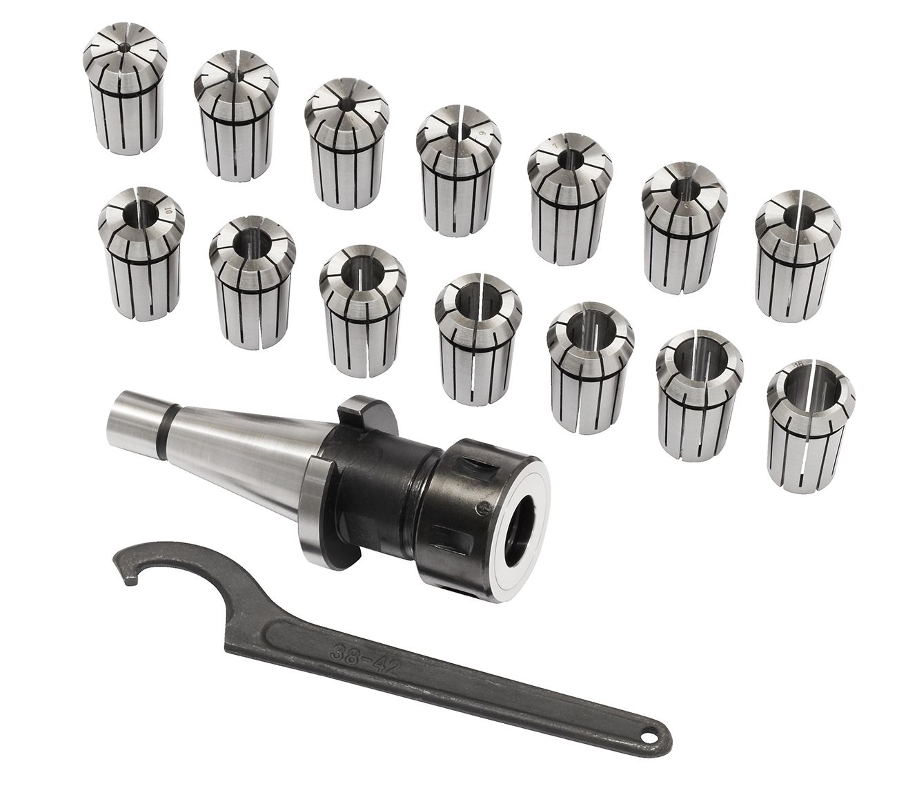Collet set ISO30-M12